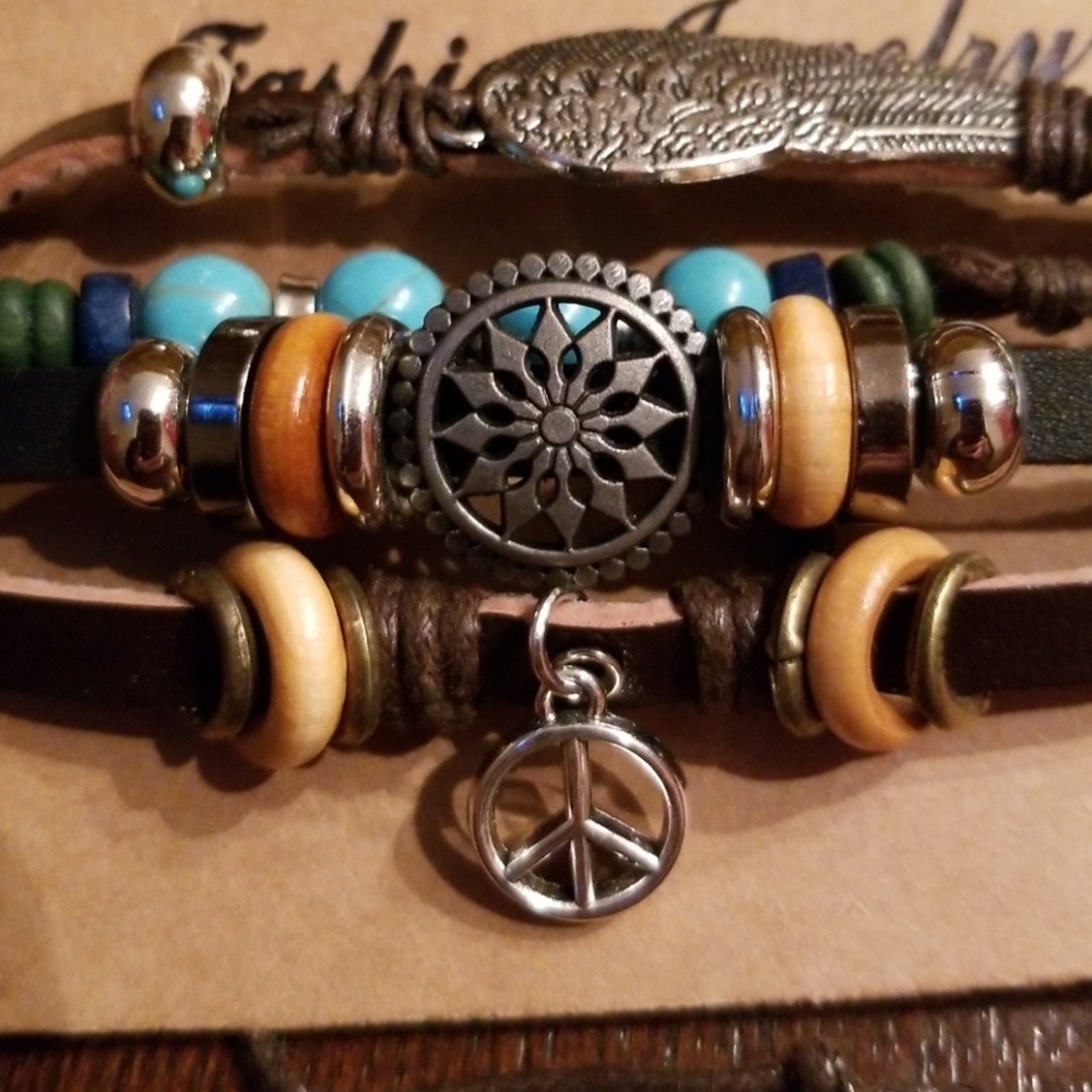 UNISEX peace bracelet - Picture 3 of 3